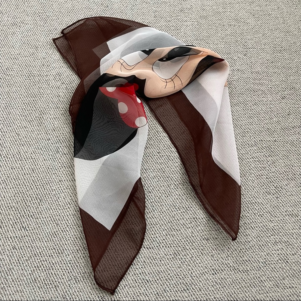 Minnie Mouse Brown Scarf Wrap - Picture 4 of 4